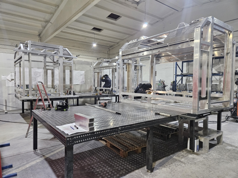 Uspješno završena proizvodna godina: 90 aluminijskih kabina za vatrogasna vozila